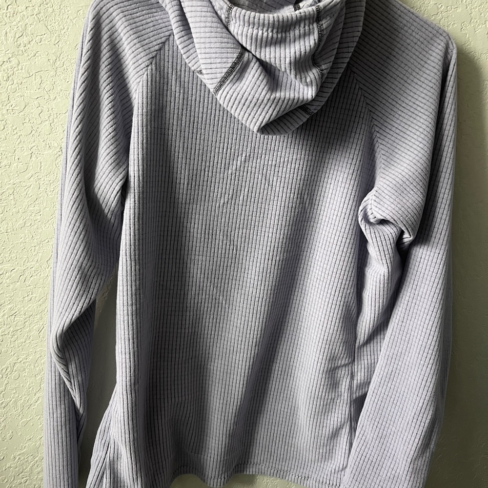 Melanzana Light purple/gray microgrid medium women’s - Picture 2 of 4